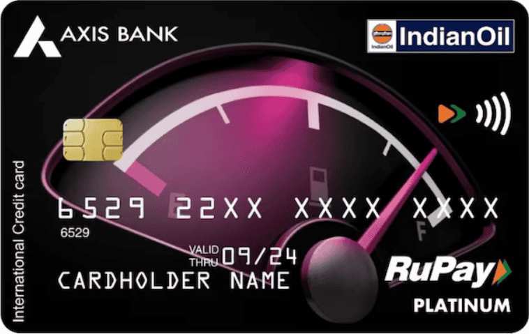 Indian Oil Axis Bank Card